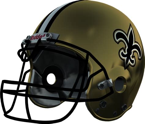 New Orleans Saints Helmet Png Free Logo Image