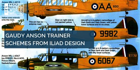 Iliad Design 148 Avro Anson Mki Decals Bcatp