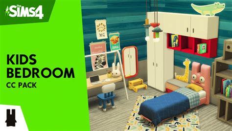 The Sims 4 Kids Bedroom Custom Content Pack Out This Month