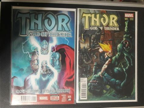 Thor God Of Thunder 25 2 Marvel 1st Print Cover