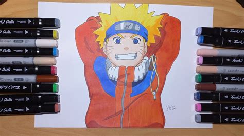 Naruto Uzumaki Speed Drawing Vixito Art Youtube