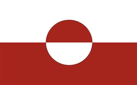 The New Arctic Greenland Flag Arctic Greenland