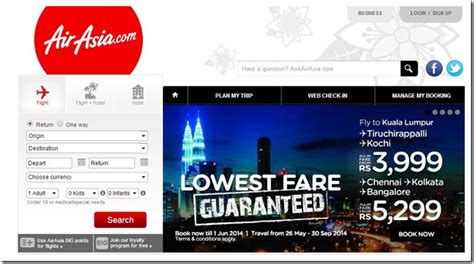 Besides buying flight tickets online, passengers are also offered an opportunity to utilize their credit accounts in redeeming for their indonesia airasia flights. Air Asia India Starts Flight Bookings Starts; Promises 35% ...