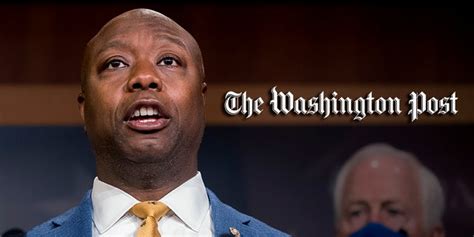 Wapo Runs Hit Piece On Tim Scott Hours After It Was Announced He
