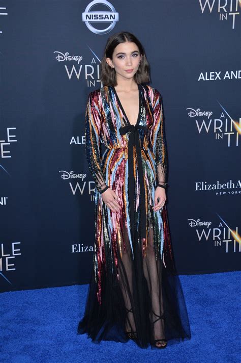 Unfortunately, it's also wildly ambitious to a fault, and often less than the sum of its in spite of its length and muddled storyline, a wrinkle in time is still worth recommending for its visuals and for its leading performances. ROWAN BLANCHARD at A Wrinkle in Time Premiere in Los ...