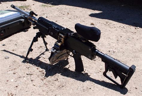 Lsat Light Machine Gun Place Of Origin Is The United States Designer