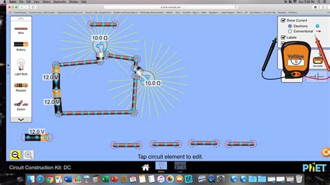 Each load connected in a separate path receives the full circuit voltage, and the total circuit current is equal to the sum of the individual branch currents. PhET Series & Parallel Circuit Tutorial - YouTube