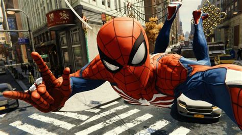 Marvels Spider Man Glitch Lets You Crawl On Thin Air
