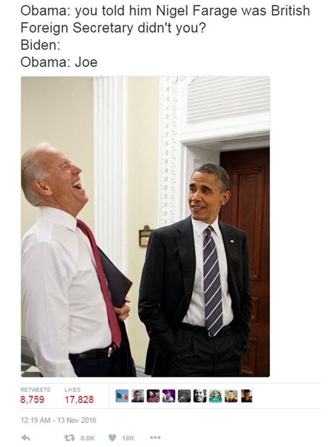 Biden And Obama Memes Jokes On Trump Imagined Bbc News