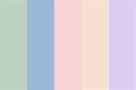 Simply click on the color name for the hex, cmyk, rgb and pantone values for each color. muted pastel Color Palette