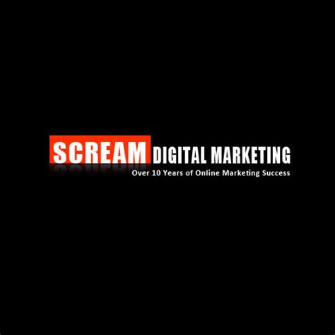 Scream Digital Marketing Logo By Hindwebdesigns On Deviantart