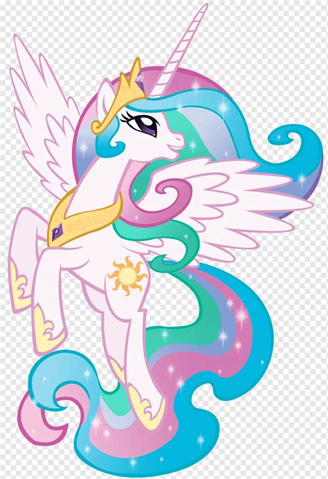 White My Little Pony Character Illustration Princess Celestia Princess