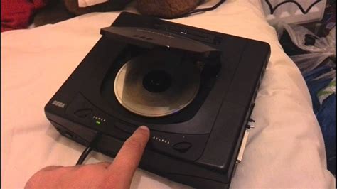 Sega Saturn Development Hardware Cd Drive Test Youtube