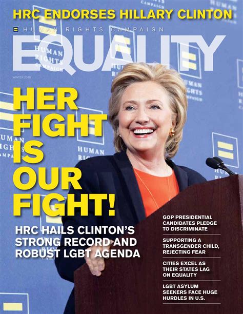 Equality Magazine Winter 2016 By Human Rights Campaign Issuu