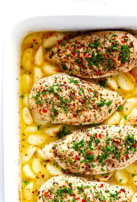 Maybe you would like to learn more about one of these? Garlic Lovers' Baked Chicken | Gimme Some Oven
