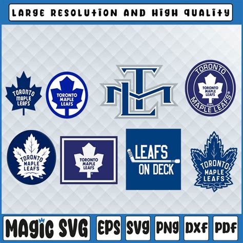 8 Files Toronto Maple Leafs Bundle Svg Maple Leafs Svg Nhl Svg