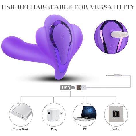 Wearable Bluetooth Vibrator With Dual Motors 6 Vibration Modes For Women Triple Stimuations