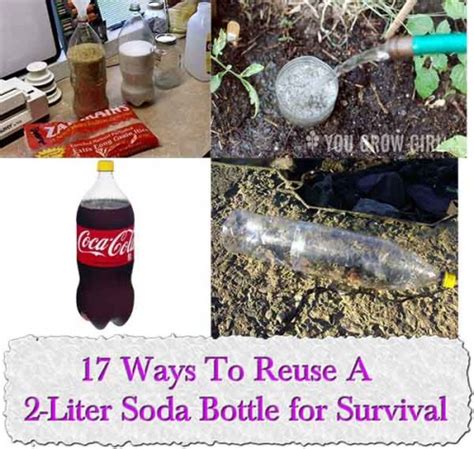 20 Ways To Reuse A 2 Liter Soda Bottle For Survival