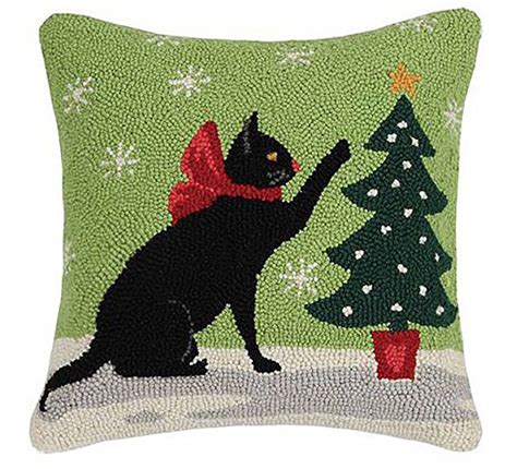 Christmas Cat Pillows Hauspanther