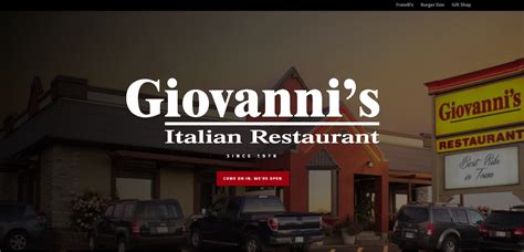 Home Giovannis Restaurant