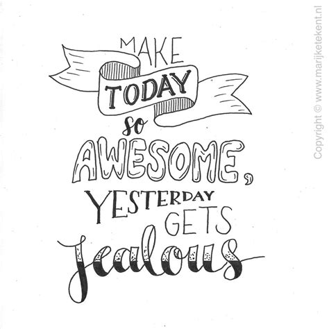 quote handlettering marijketekent nl 1000 doodle quotes drawing quotes fonts quotes
