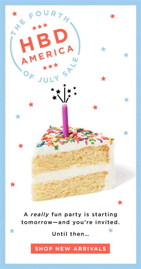 Birthday Cake  Birthday Cake  Birthday Party Bday Birthday Email Sale Campaign