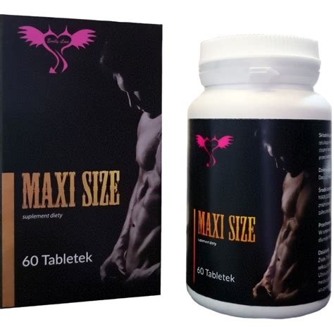 Tabletki Maxi Size Optymalne Ukrwienie Penisa 6970084800 Oficjalne