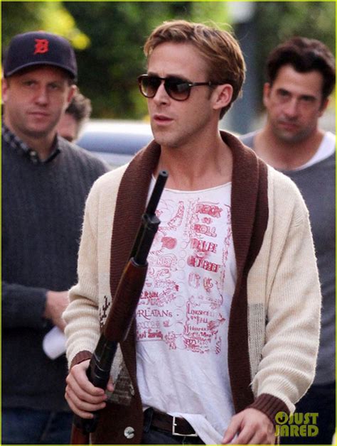 Photo Ryan Gosling Gangster Squad Rehearsal 06 Photo 2605051 Just