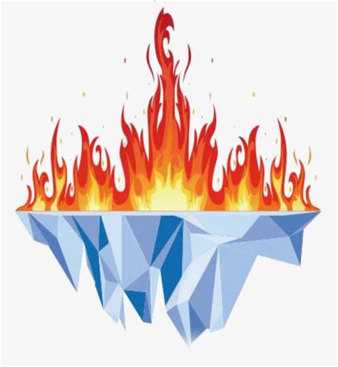 Fire N Ice Logo Ice Drawing Fire And Ice Ice Painting