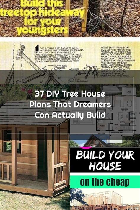build hous 37 diy tree house plans that dreamers can actually build