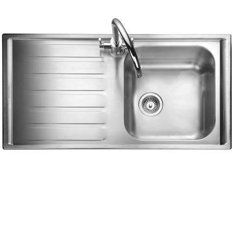 With or without a drainer? Kitchen Sinks & Taps - Rangemaster: Manhattan MN10101 ...