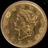 1850 Gold Dollar Coin Value Pictures
