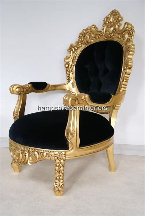 arabian nights throne chairgold  black  gold