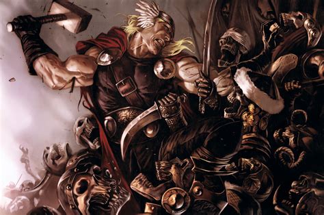 Wallpaper Thor Marvel Comics Comics Mythology Screenshot Comic