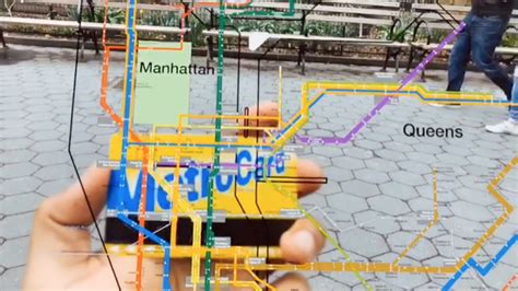 The nyc subway (and you should call it the subway, not the metro, by the way) can be. Augmented reality NYC subway card and map - Joy of Computing