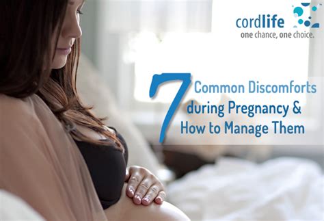 10 Common Discomforts During Pregnancy And How To Manage Them Cordlife India