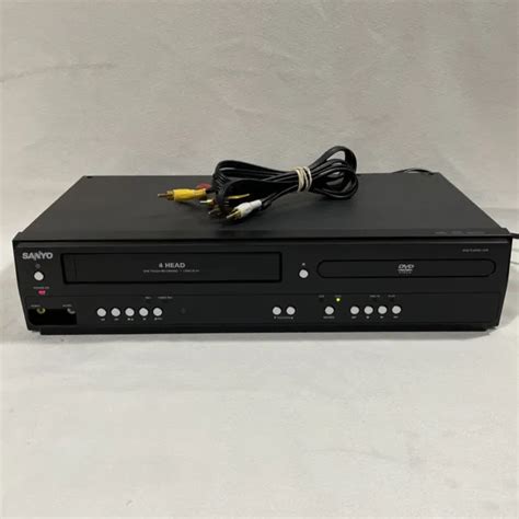 SANYO FWDV225F DVD VCR Combo Player 4 Head VHS Video Cassette Recorder