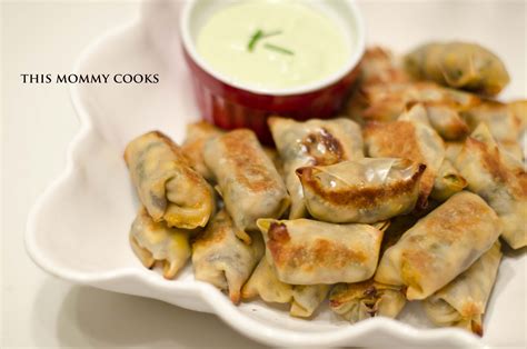 These avocado egg rolls are super quick and easy to make and are ready in under 20 minutes. This Mommy Cooks: Baked Southwestern Chicken Egg Rolls ...