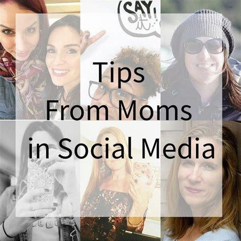 Tips From Moms In Social Media Social Media Social Media Instagram Social