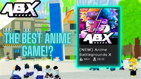 The Best Anime Game Roblox Anime Battlegrounds X Episode 1 Youtube