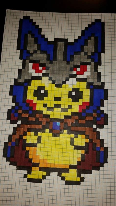 Pixel Art De Pikachu 31 Idées Et Designs Pour Vous Inspirer En