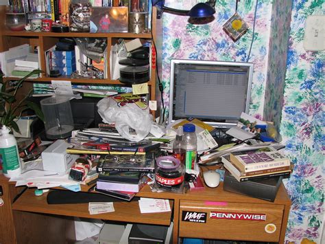 Messy Desk Ali West Flickr