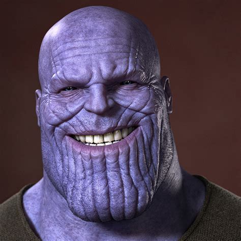 Download Thanos Smiling 1280x2120 Resolution Full Hd Wallpaper