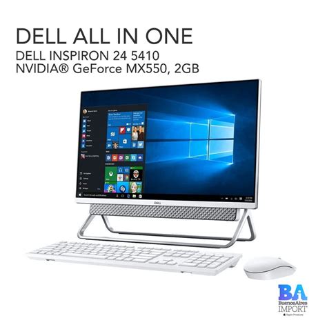 Dell Inspiron 24 5410 Nvidia® Geforce Mx550 2gb Buenos Aires Import