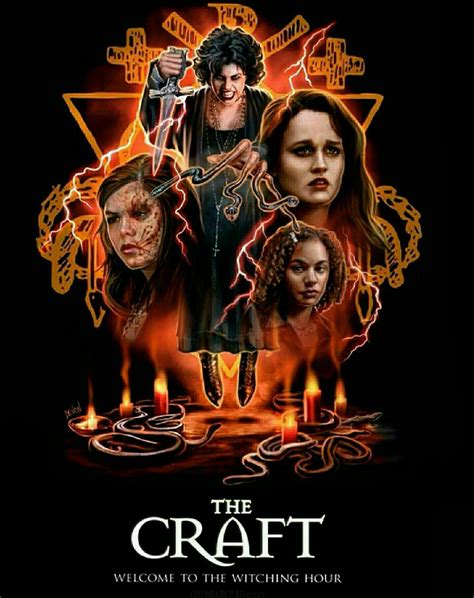 The Craft Movie 90 S The Craft Movie Movie Poster Art Horror Movie Art