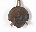 Wax seal of Rudolf, Margrave of Baden, 1306 Margrave, Rudolf, Heraldry ...