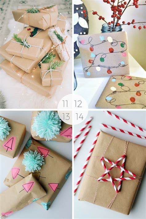 25 Best Brown Paper Christmas T Wrapping Ideas