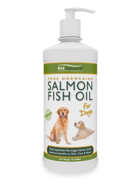 Petamazed Best Omega 3 Salmon Fish Oil For Dogs And Cats 100 Natural