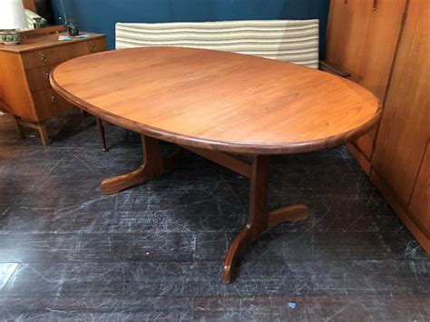 Oval Extending Dining Table By G Plan Retro Vintage Mid Century In