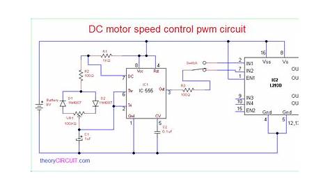 pwm motor control schematic
